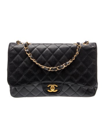 Classic Caviar Jumbo Single Flap Bag