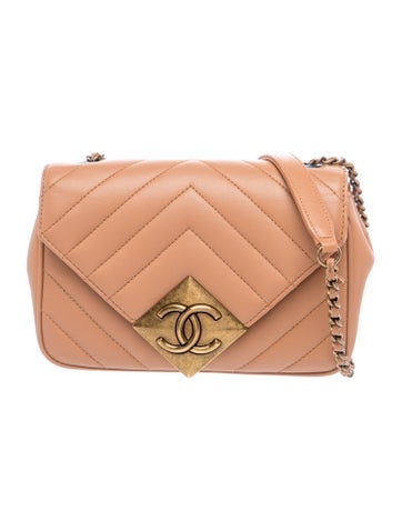 Small Pyramid Flap Bag