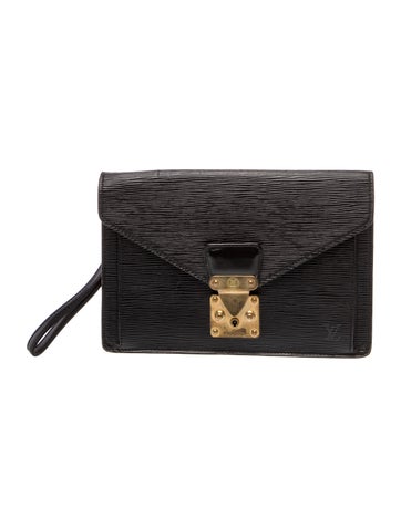 LV Monogram Pochette Sellier Dragonne Medium