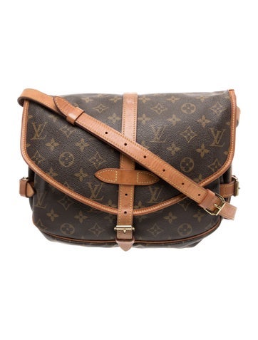 LV Monogram Saumur 30