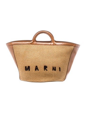 Straw Top Handle Bag