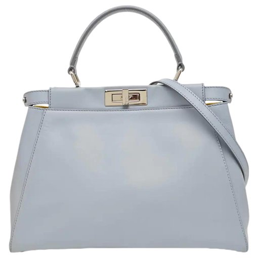 Fendi Peekaboo leather handbag