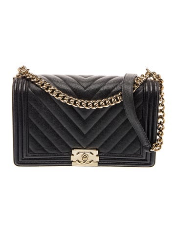 Large Chevron Boy Bag
