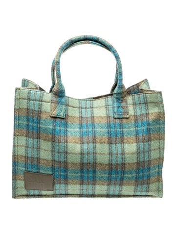Tweed Top Handle Bag