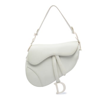 Grained Calfskin Saddle Bag