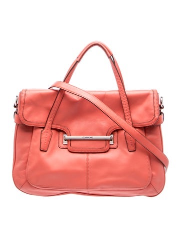 Leather Taylor Marin Flap Satchel