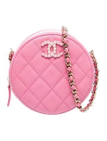 Coco Candy Round Clutch w/ Chain