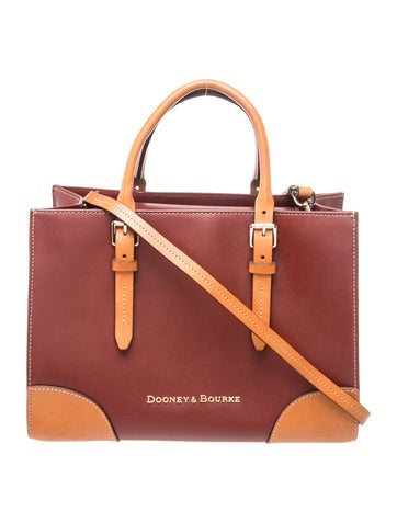 Leather Top Handle Bag