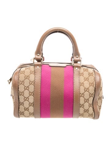 GG Canvas Boston Small