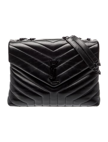 Leather Loulou Bag Medium