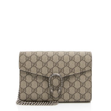 Leather Dionysus Chain Wallet