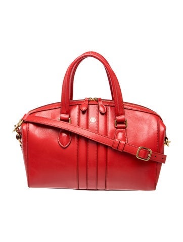 Leather Top Handle Bag