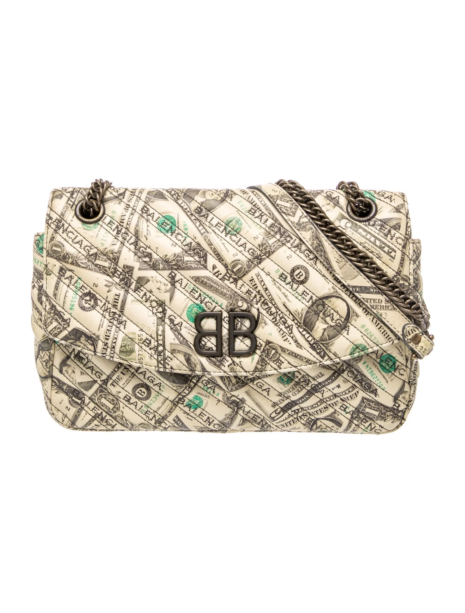 Leather Money Print