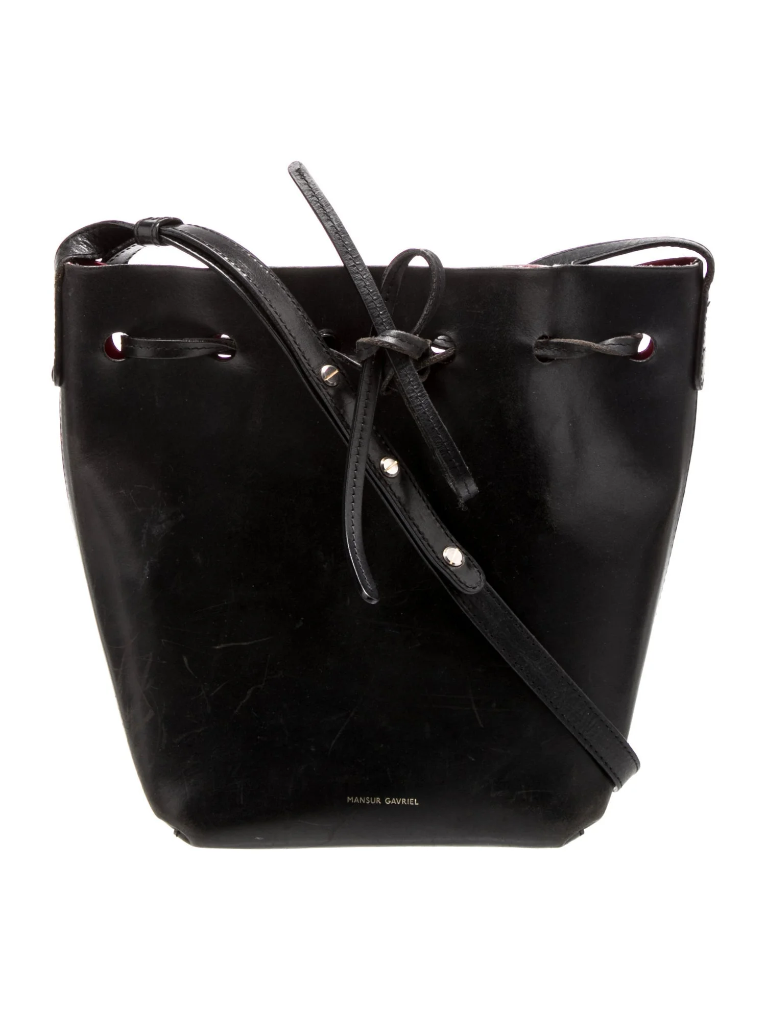 Mansur Gavriel Leather Shoulder Bag