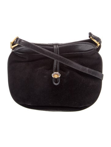 Suede Crossbody Bag
