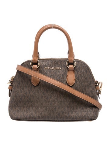 Leather Top Handle Bag