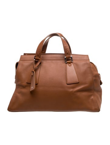 Leather Top Handle Bag