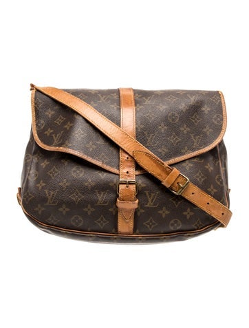 Louis Vuitton Monogram Saumur 35
