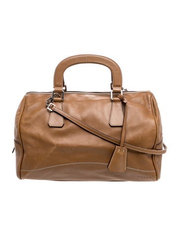 Soft Calf Leather Top Handle Bag