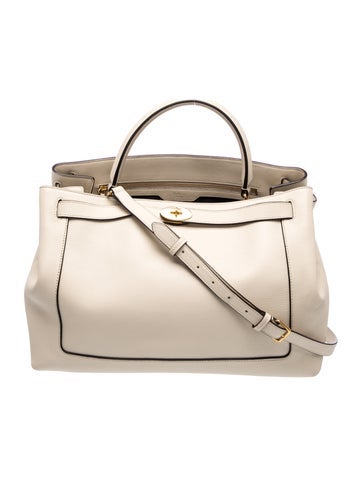 Leather Top Handle Bag