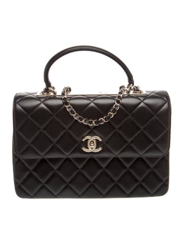 Medium Trendy CC Top Handle Bag