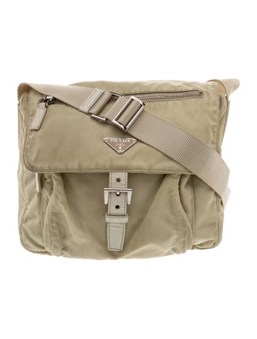 Tessuto Nylon Messenger Bag