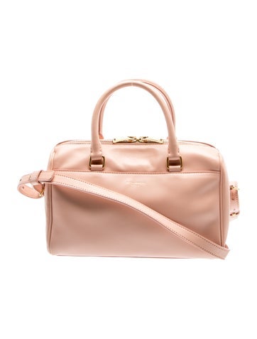 Leather Top Handle Bag