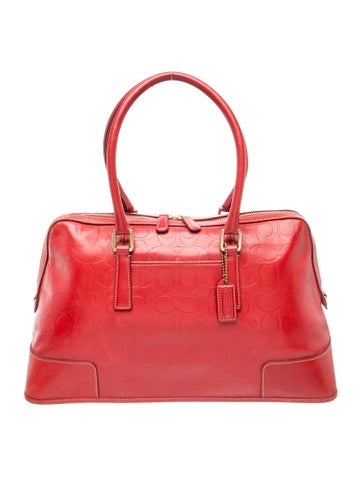 Leather Top Handle Bag