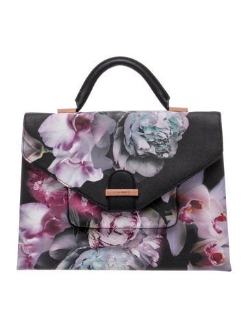 Leather Top Handle Bag