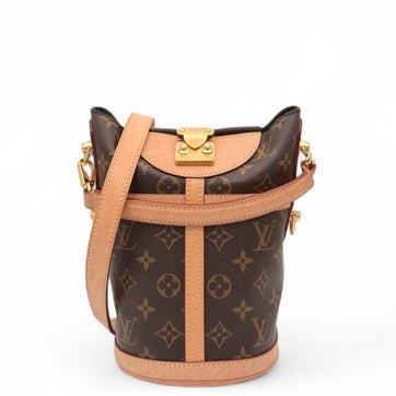 Calfskin Duffle Bag Brown