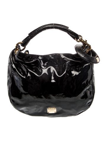 Patent Leather Hobo
