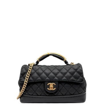 Calfskin Globe Trotter Flap Bag