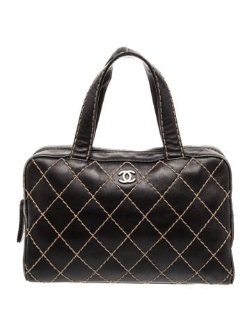 Chanel Surpique Bowler Bag