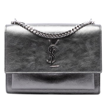 Medium Metallic Calfskin Monogram Sunset Crossbody