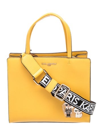 Karl Lagerfeld Leather Top Handle Bag w/ Tags