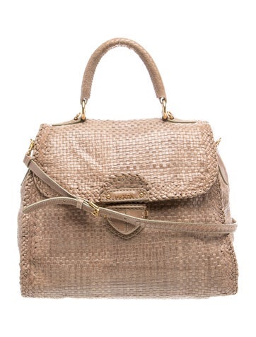 Madras Leather Madras Leather Handle Bag