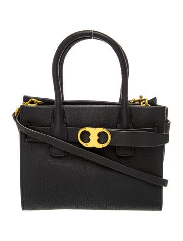 Leather Top Handle Bag