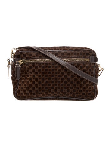 Suede Crossbody Bag Vintage