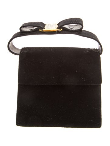 Suede Evening Bag