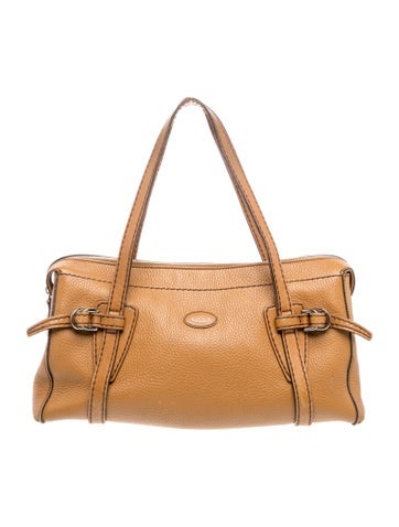 Leather Top Handle Bag