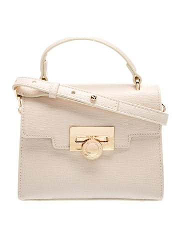 Leather Top Handle Bag