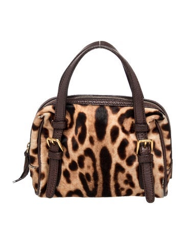 Ponyhair Top Handle Bag