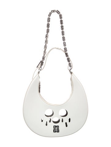 Leather Chito Moon Cut Out Hobo Small