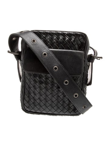 Intrecciato Crossbody Bag Vintage
