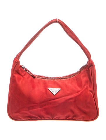 Tessuto Nylon Top Handle Bag