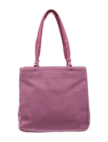 Enameled Metal Triangle Shoulder Bag