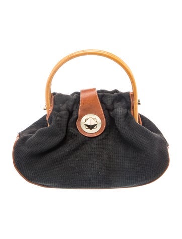 Canvas Top Handle Bag