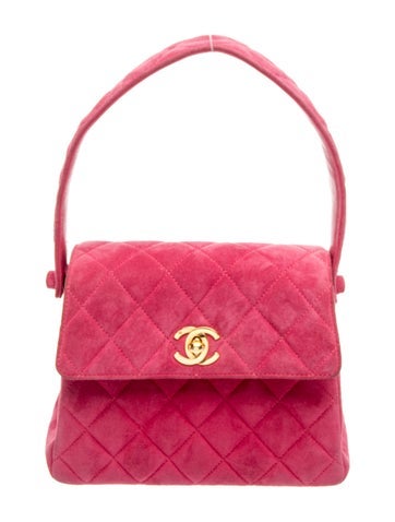 Mini Suede CC Flap Bag