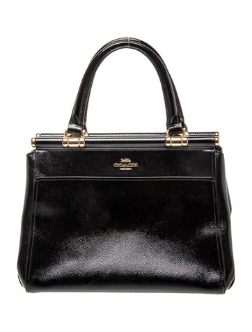 Leather Top Handle Bag