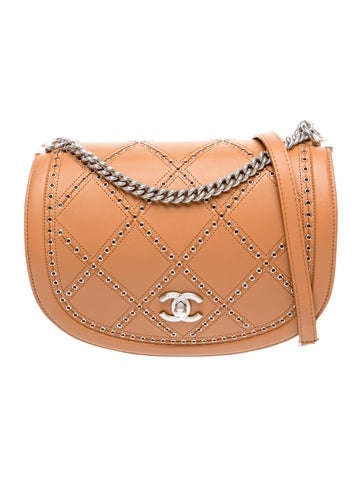 Coco Eyelets Flap Bag